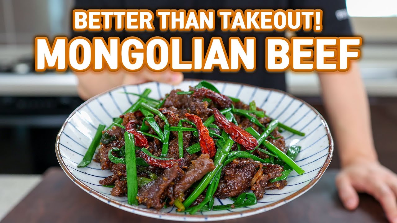 Perfect but Easy Mongolian Beef At Home l Better Than Restaurants