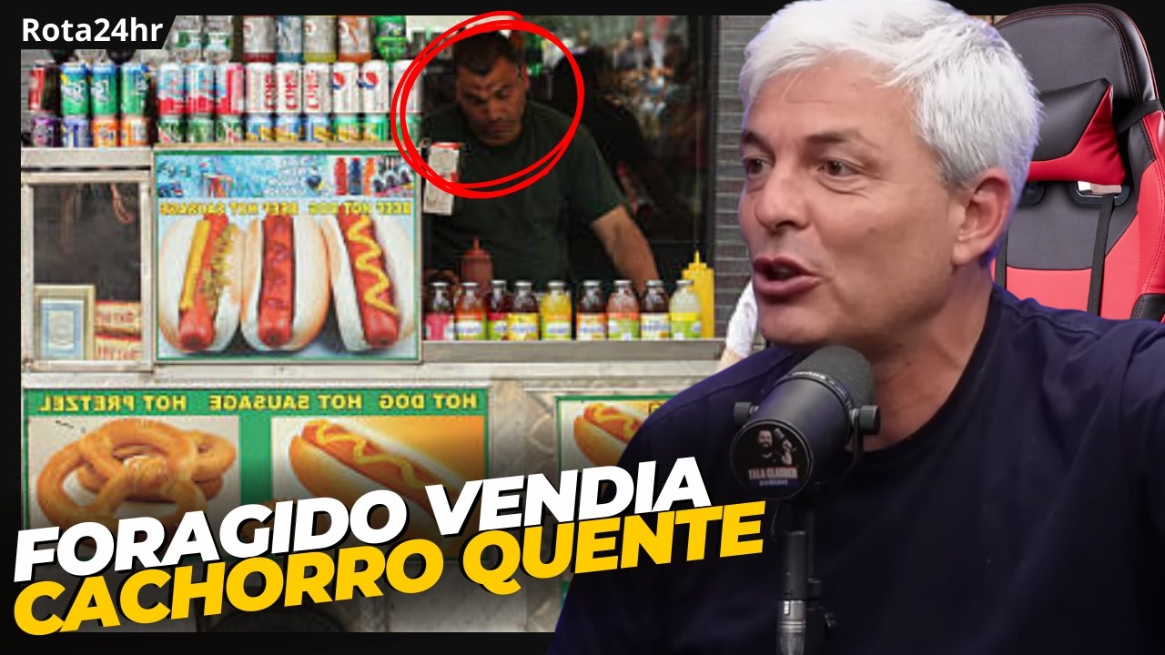 Foragido Vendia Cachorro quente Pra Policia - Coronel Paganotto