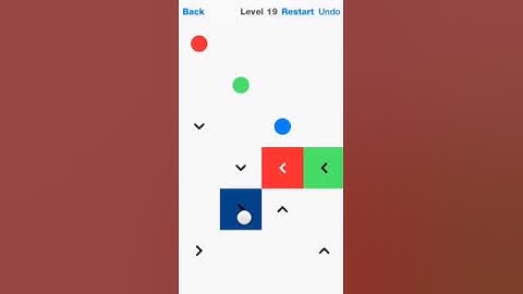 Squares -- Level 19 -- Walkthrough --