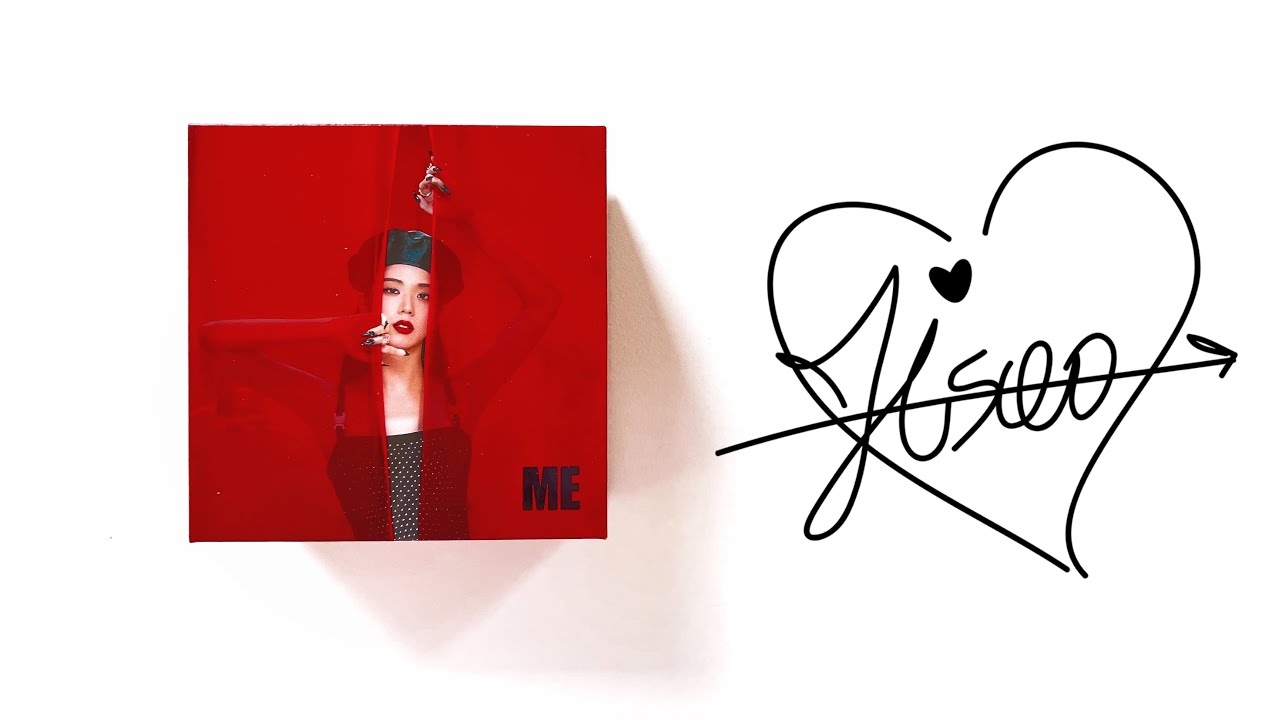 unboxing: JISOO's 1st SINGLE ALBUM 
