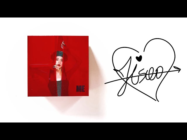 unboxing: JISOO's 1st SINGLE ALBUM 