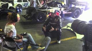 Garage Films Interviewing Red Bull Rally Cross Driver, Rhys Millen Still - Footage Not Available