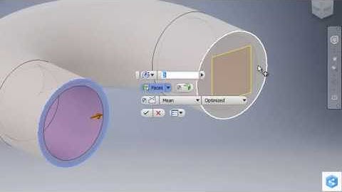 CREATE ELBOW IN AUTODESK INVENTOR