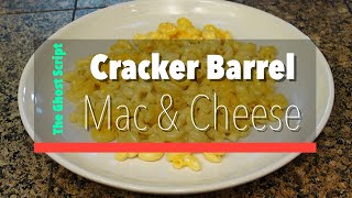 Cracker Barrel Mac and Cheese