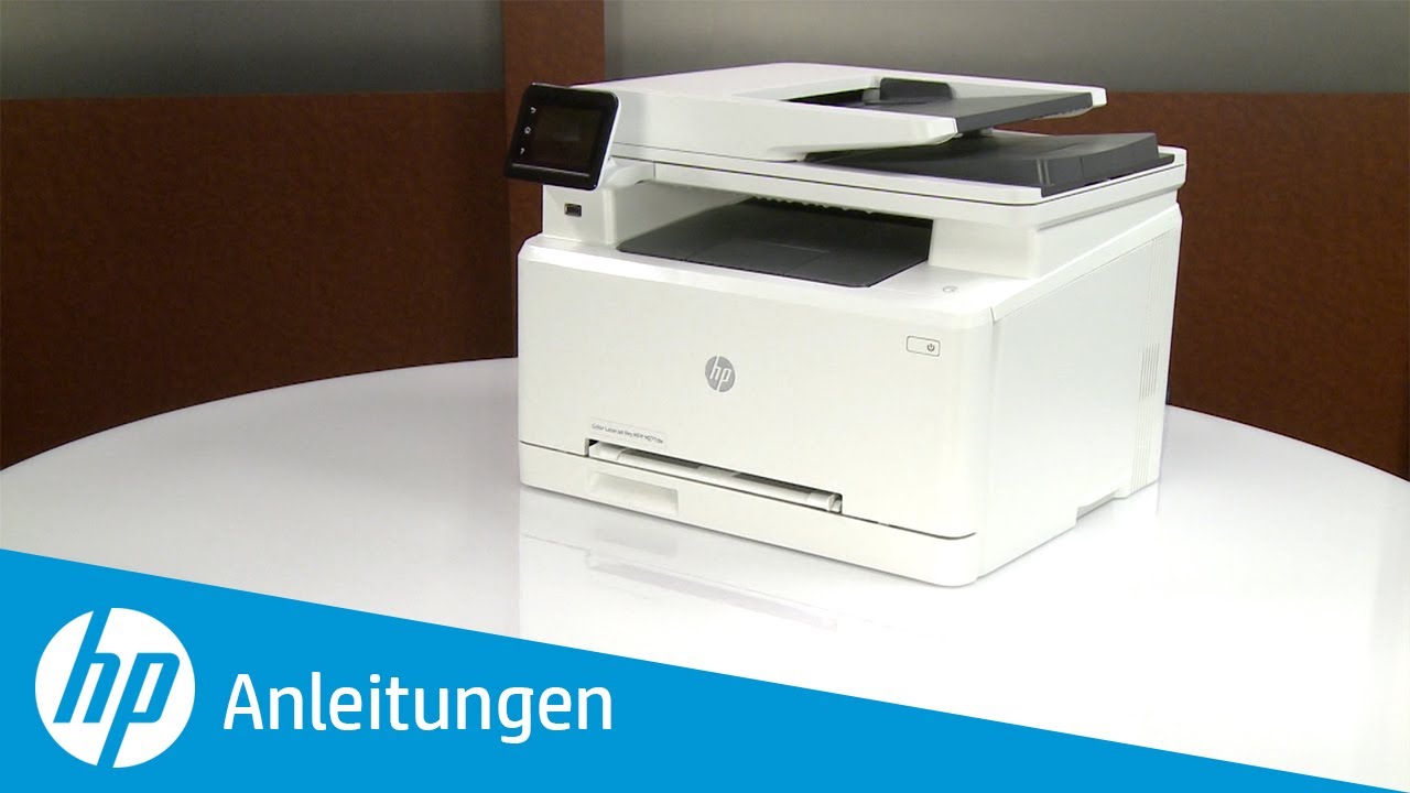 Hp Color Laserjet Pro Mfp M277dw Youtube