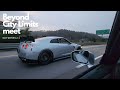 GTR CRUISE TO BEYOND CITY LIMITS CAR MEET CARS AND COFFEE!!