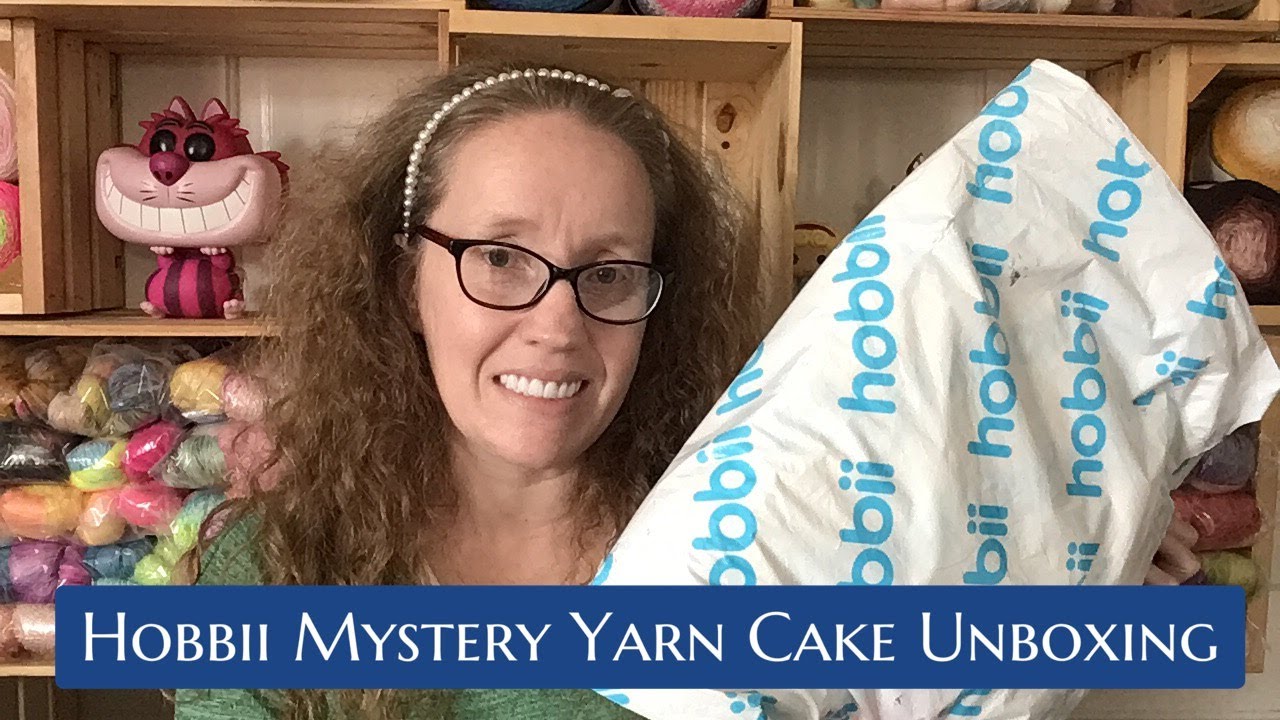 Hobbii Mystery Yarn Cake Unboxing YouTube