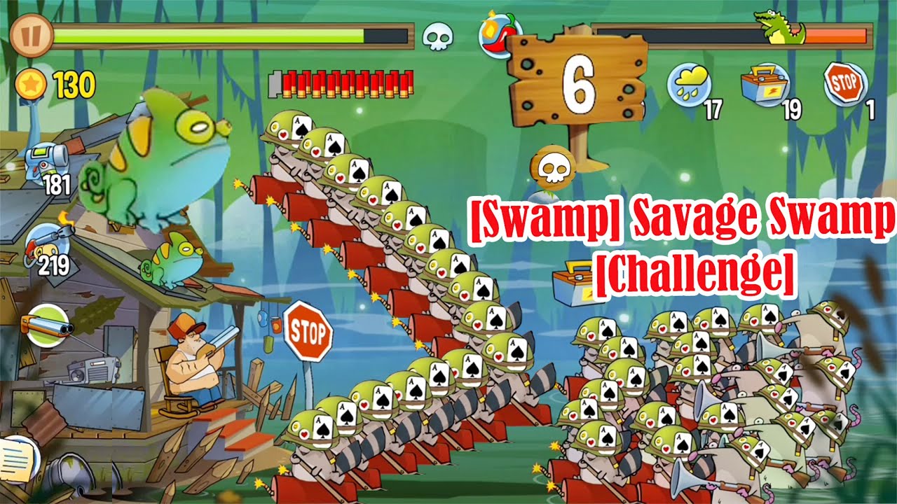 Swamp Attack Savage Swamp Challenge 