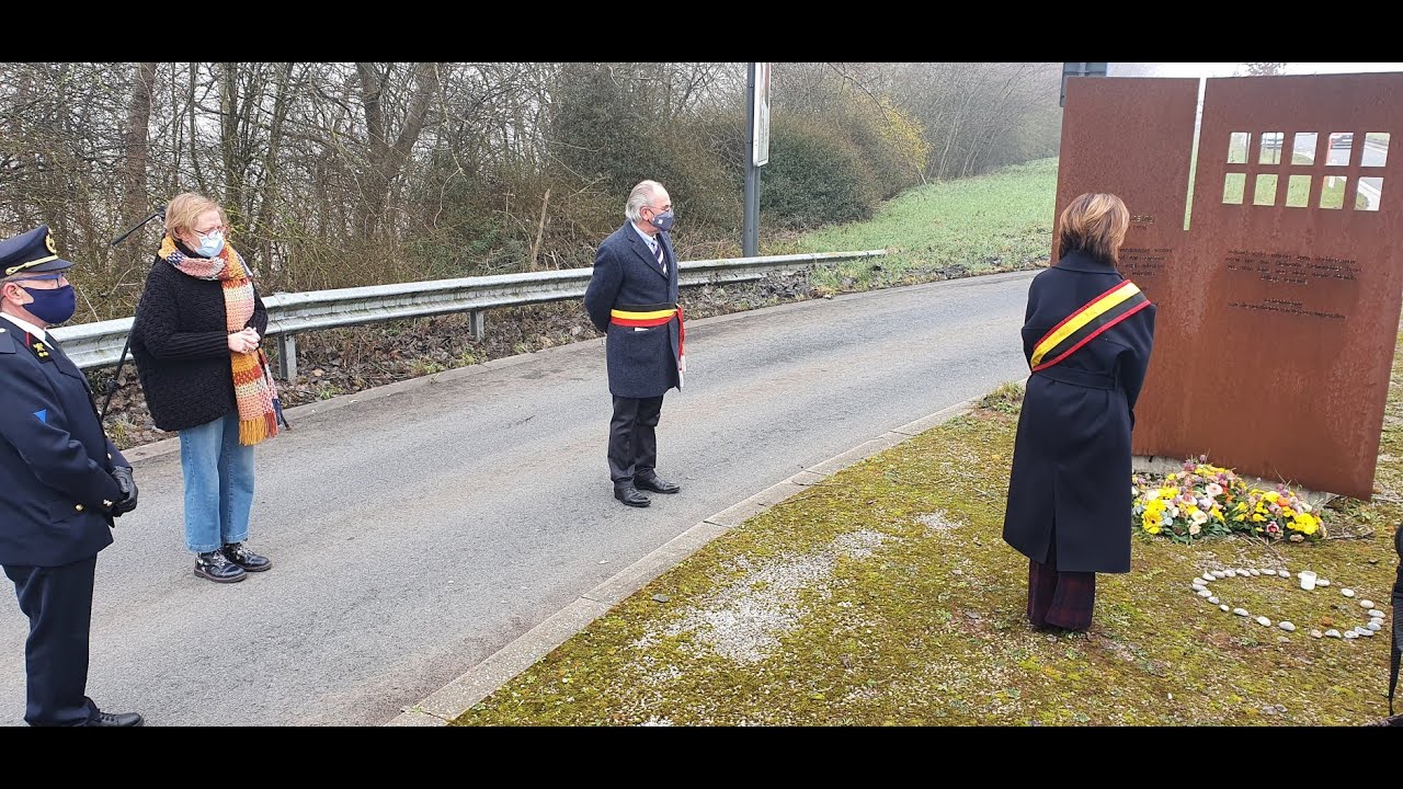 Herdenkingsmoment kettingbotsing E17