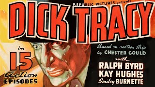 Dick Tracy (1937) 15-CHAPTER CLIFFHANGER🍕RALPH BYRD