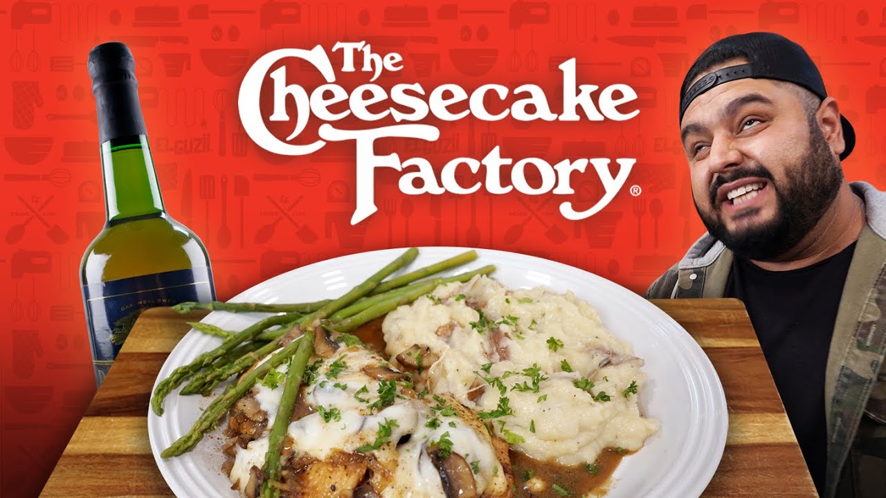 CHICKEN MADEIRA de CHEESECAKE FACTORY | EL GUZII