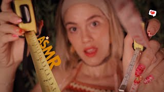 ASMR Measuring your ENTIRE FACE from EAR to EAR 👂🏼😴