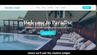 Create an AI Concierge Chatbot for Your Hotel Website | 1-Month Free Trial | Orcrux Tutorial