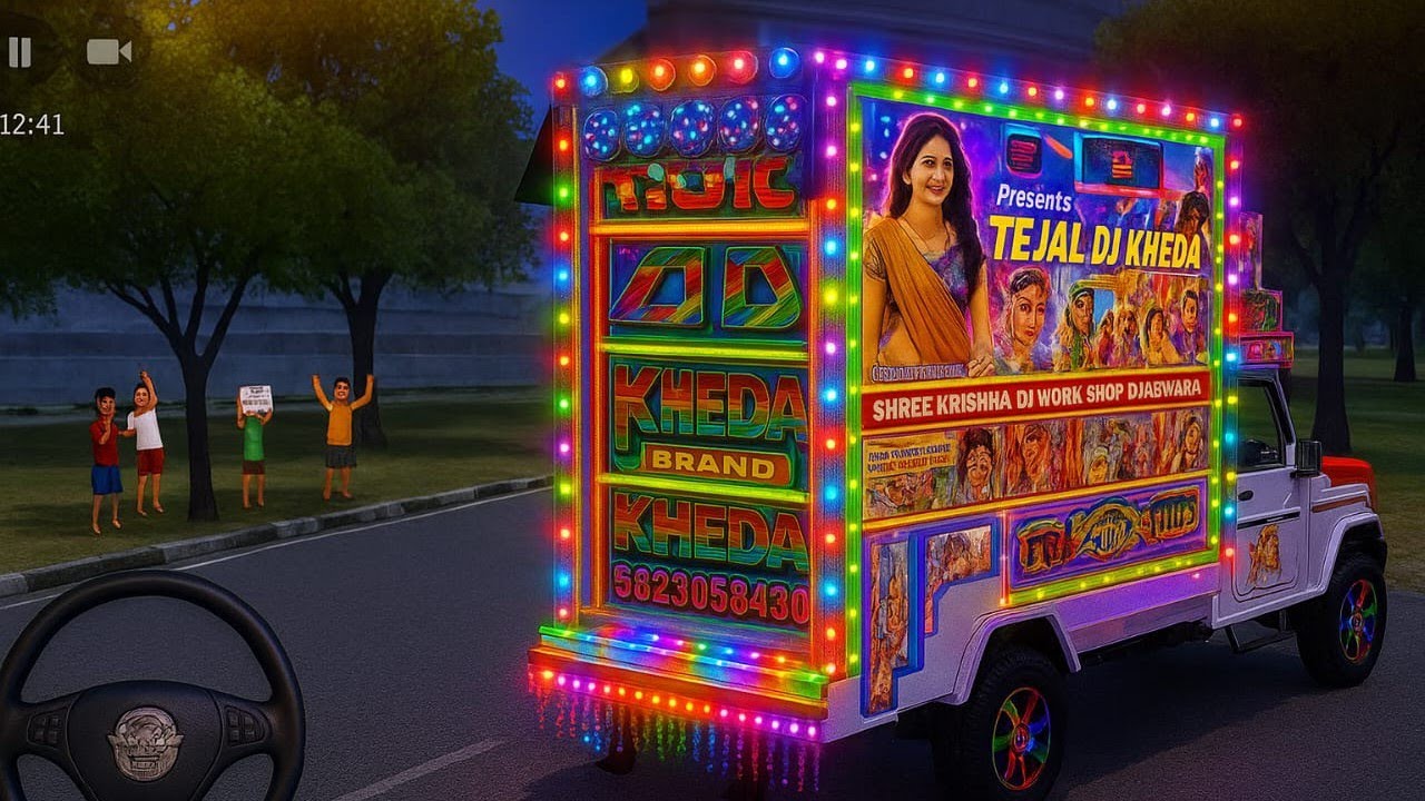 राजस्थानी डीजे पिकअप गेम ! DJ dance ! DJ party ! DJ pickup game ! Bus Simulator Indonesia