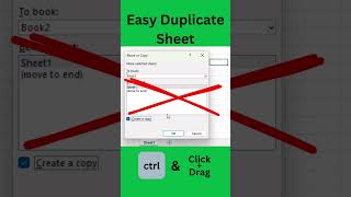 Excel Tip: Duplicate Sheet in One Move