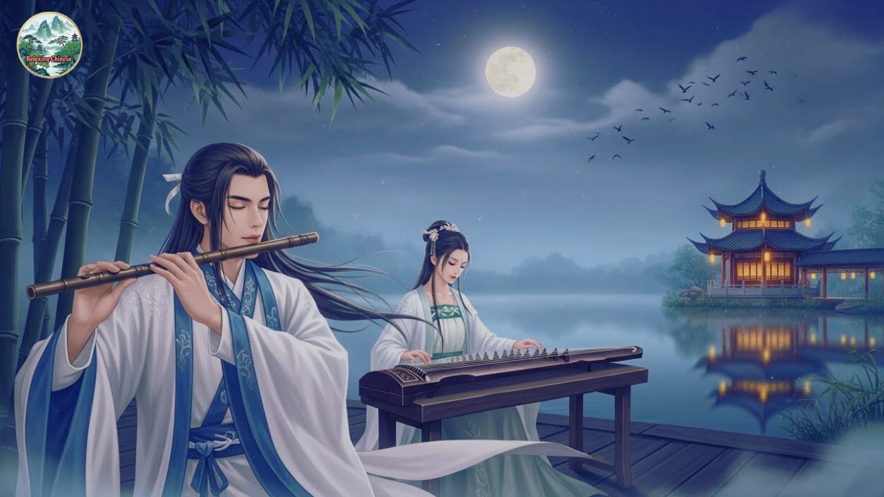 Chinese Zen Music 🎋 Bamboo Flute, Erhu & Guzheng | Deep Relaxation ...