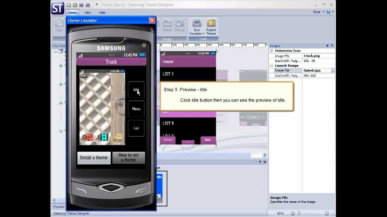 theme pour samsung gt-s5750e