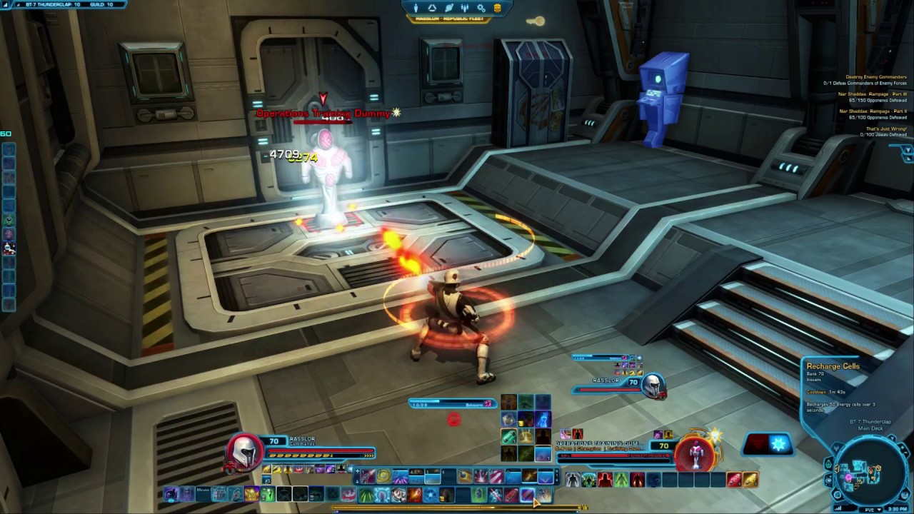 SWTOR Commando Gunnery Patch 5.9 -  8680 DPS