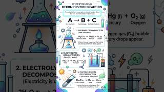 Decomposition Reaction ⚗️ | Class 10 Chemistry | Easy Explanation | science space 🚀 cbse2026|cbse
