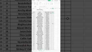 "Best Trick to Quickly Calculate Your Age in Seconds using “YEAR”  “DATEDIF”Viral Tutorial" #shorts