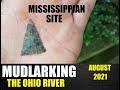 Mudlarking The Ohio River - Indian Artifacts - Arrowheads  - Archaeology Documentary - Rocks -