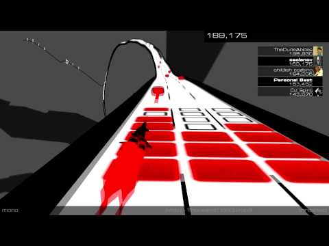 Audiosurf 2: Moby - Thousand (1000 BPM!)