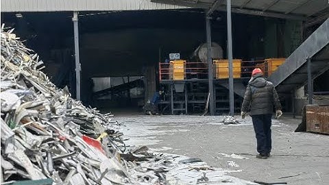 Eddy current separator for in modern sorting facilities