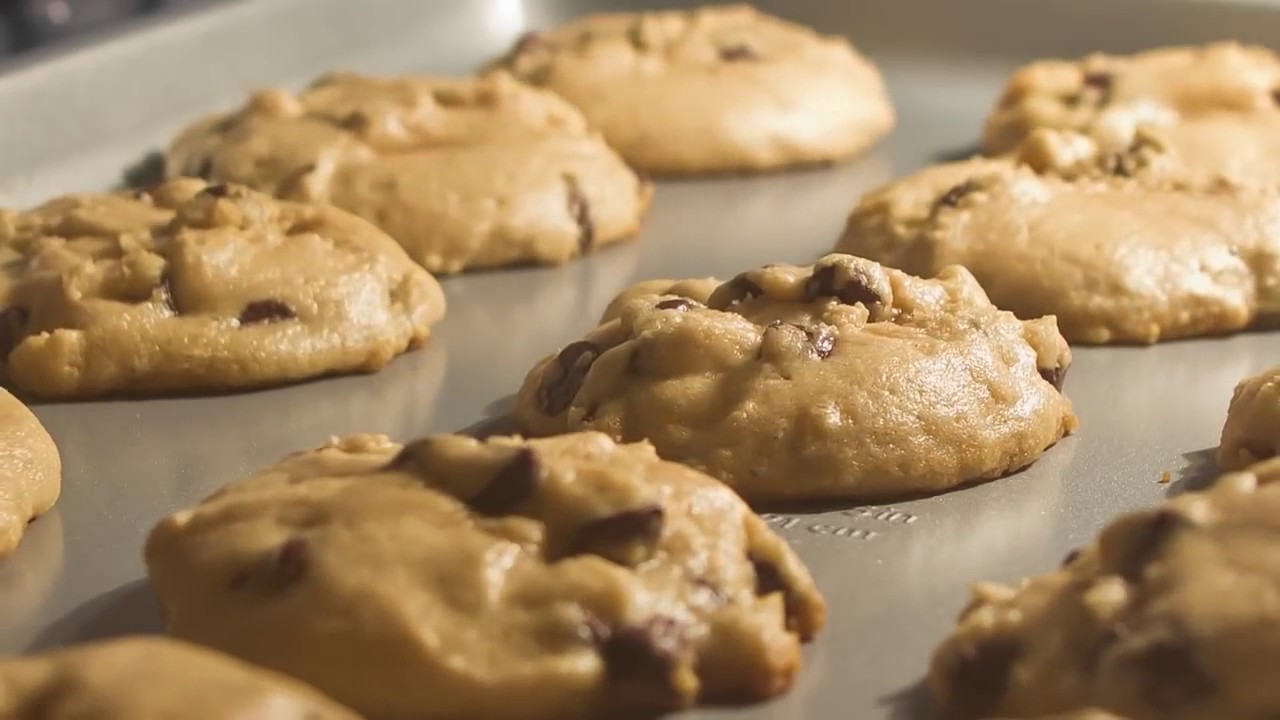 Beachfront B-Roll- Baking Cookies Alt Angle (Free to Use HD Stock Video Footage)