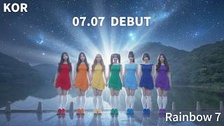 RAINBOW 7 레인보우세븐 - 'RAINBOW 7' MV (Debut Single) RAINBOW 7 레인보우세븐 - 'RAINBOW 7' MV (Debut Single)