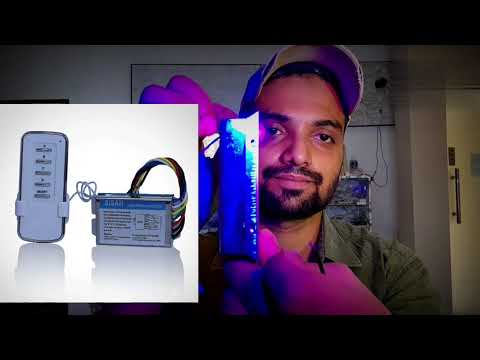 sisah plastic 4way Rf remote control swich metal body #youtube