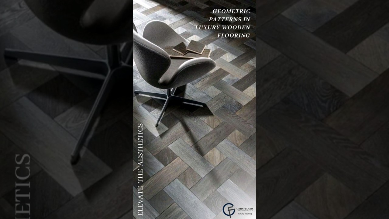 Geometric patterns in luxury Wooden Flooring | Grid Floors Pvt. Ltd. | 
