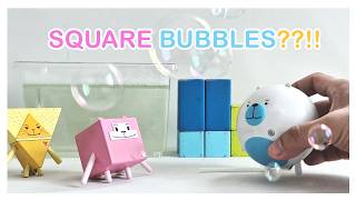 Square Bubbles, Not Circle Bubbles! 🫧 | Learn Shapes for Kids & Preschoolers | Shape the World