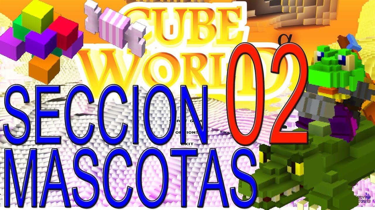 Cube World: SECCION MASCOTAS 02 I Crab I Cats I Camel I Crocodile I Collie