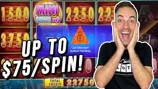 I Play EVERY Bet on Huff N' More Puff ➚ Up to $75/Spin!