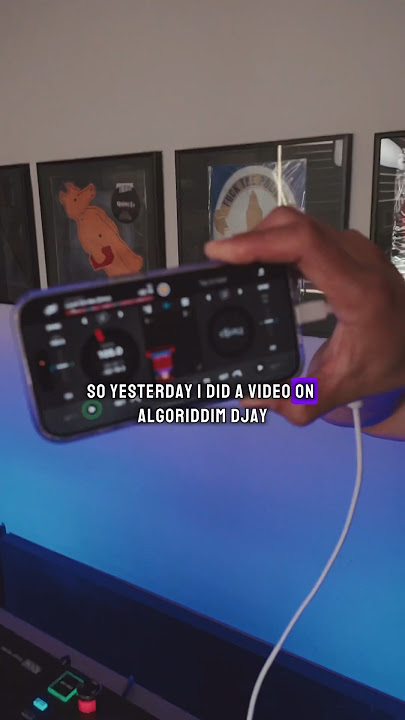 I DIDN’T KNOW ALGORIDDIM DJAY PRO COULD DO THIS! 😯 #dj #algoriddim #djaypro