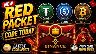 Binance Red Packet Code Today | Red Packet Code In Binance Today | red Packet Code Today