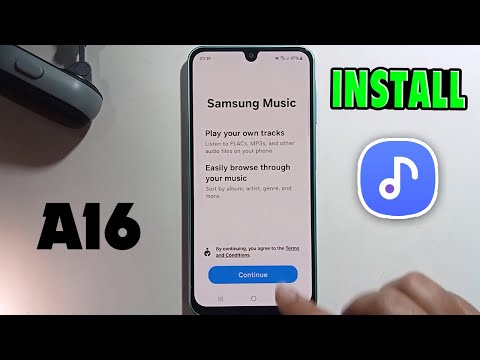How To install Samsung Music On Samsung Galaxy A16 - YouTube