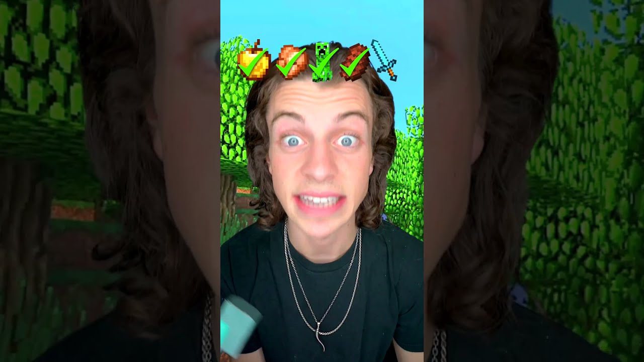 Giant Minecraft Food ASMR 