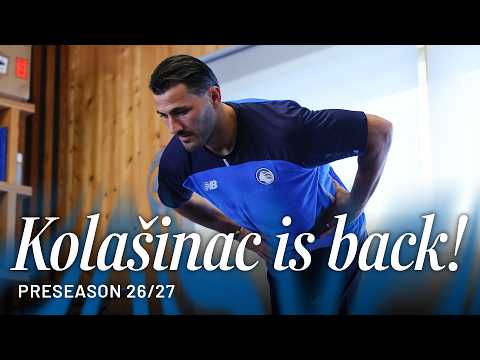 SEAD KOLAŠINAC IS BACK! Di nuovo al lavoro al Centro Bortolotti!