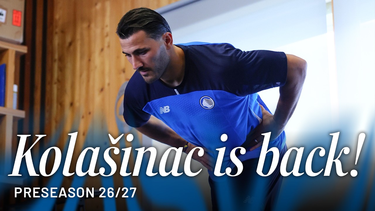 SEAD KOLAŠINAC IS BACK! Di nuovo al lavoro al Centro Bortolotti!