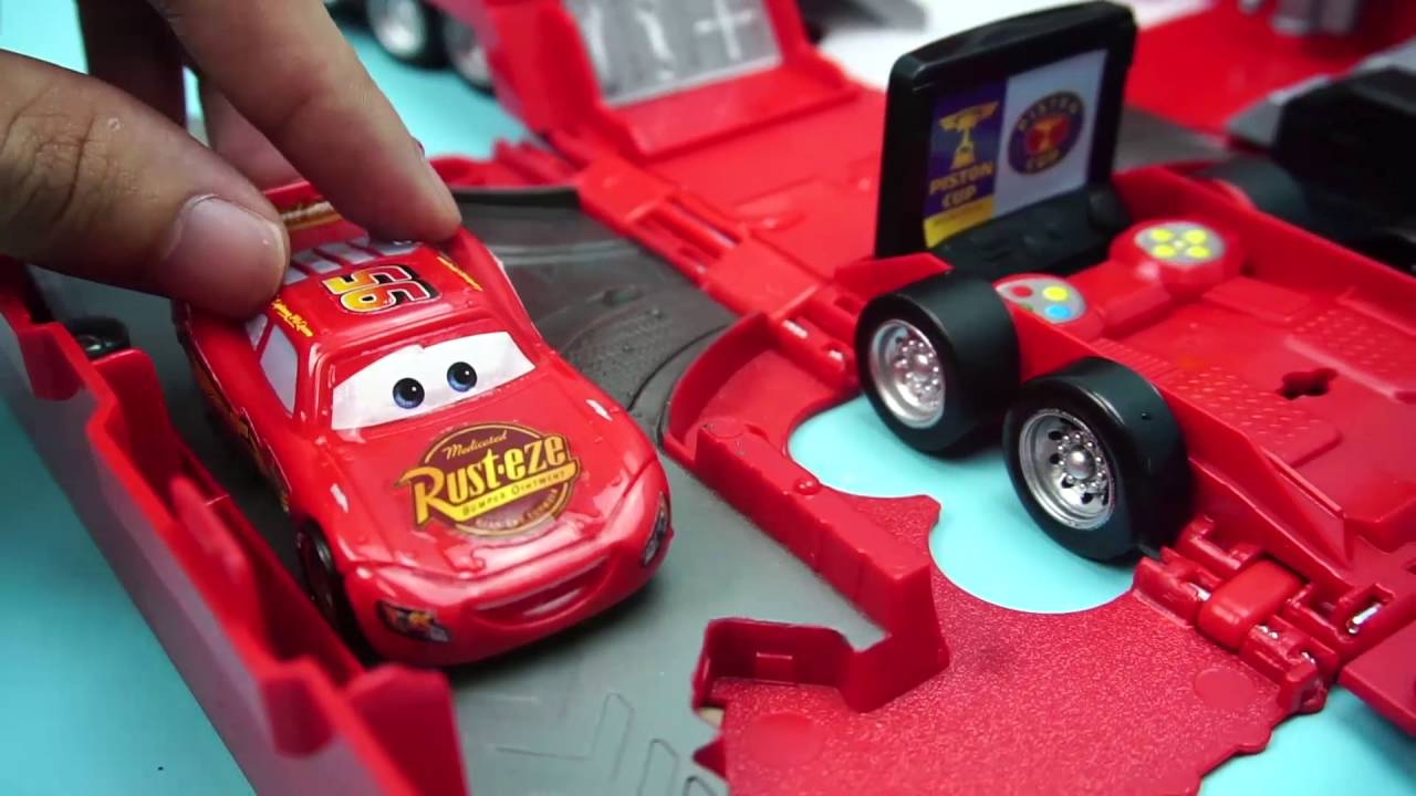 赛车总动员无敌的麦大叔迪士尼玩具汽车总动员麦昆 Youtube