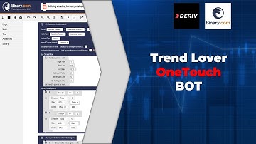 Trend Lover OneTouch BOT for Deriv.com