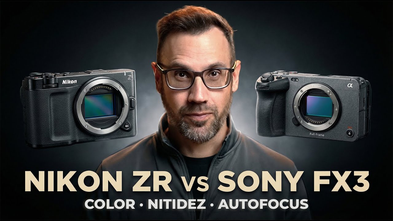 Nikon ZR vs Sony FX3: COLOR, ENFOQUE, NITIDEZ. ¿Cuál es mejor?
