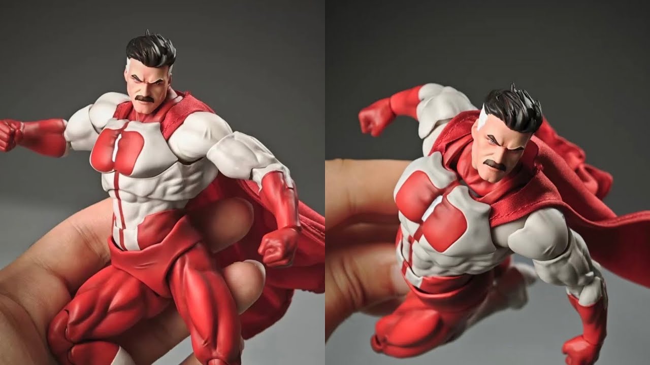 New Omni Man by Zoomrig action figure updates - YouTube