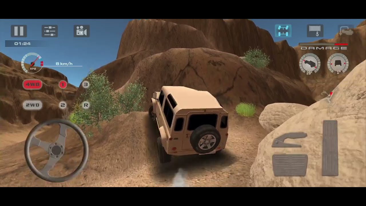 Offroad Car SUV Driver Simulator 2026 - Offroad Drive Dessert - Car GameAndroid Gameplay