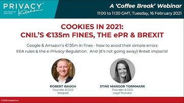 Cookies in 2021: CNIL fines, e-Privacy Regulation & Brexit!