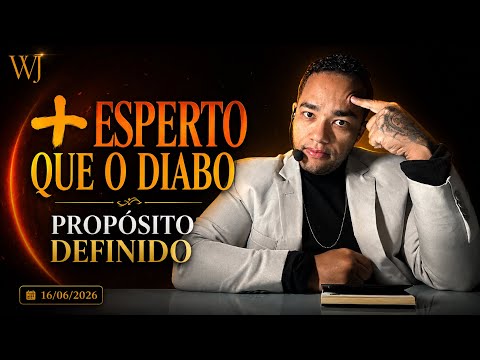 SEM PROPÓSITO, VOCÊ ESTÁ PERDIDO! | + Esperto Que o Diabo