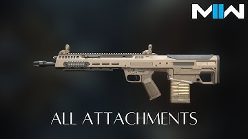 Modern Warfare 2 Cronen Squall Gunsmith All Attachments