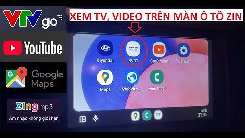 MỚI NHẤT 2025! Xem TV, YouTube, Netflix MIỄN PHÍ trên Android Auto (Màn Hình ZIN Xe Hơi)