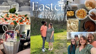 Spend Easter with Us  Cleaning, Cooking, GRWM, Easter Baskets! | Vlog 037